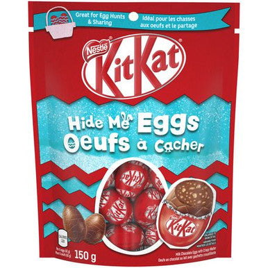 Nestle KitKat Easter Hide Me Chocolate Eggs 150g/5.3oz, (Imported from Canada)