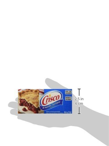 Crisco All-Vegetable Shortening, 454g/1lb., {Imported from Canada}