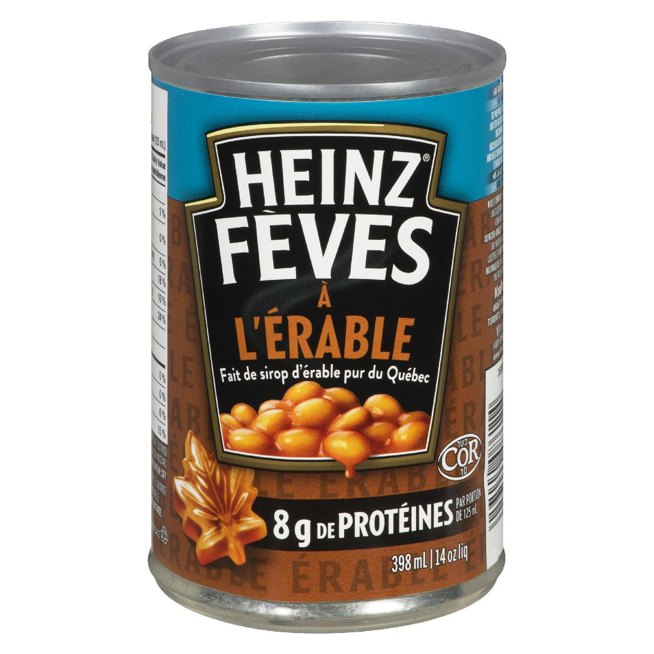 Heinz Maple Style Beans, 398ml/14oz,. (24pk) {Imported from Canada}
