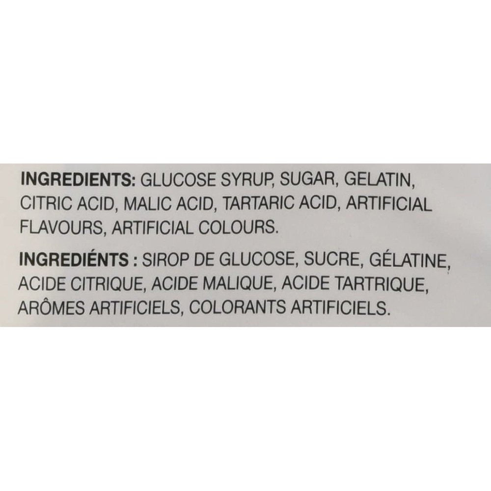 Huer Jumbo Sour Blueberry Lemonade Gummies, 1kg/2.2lbs. {Canadian}