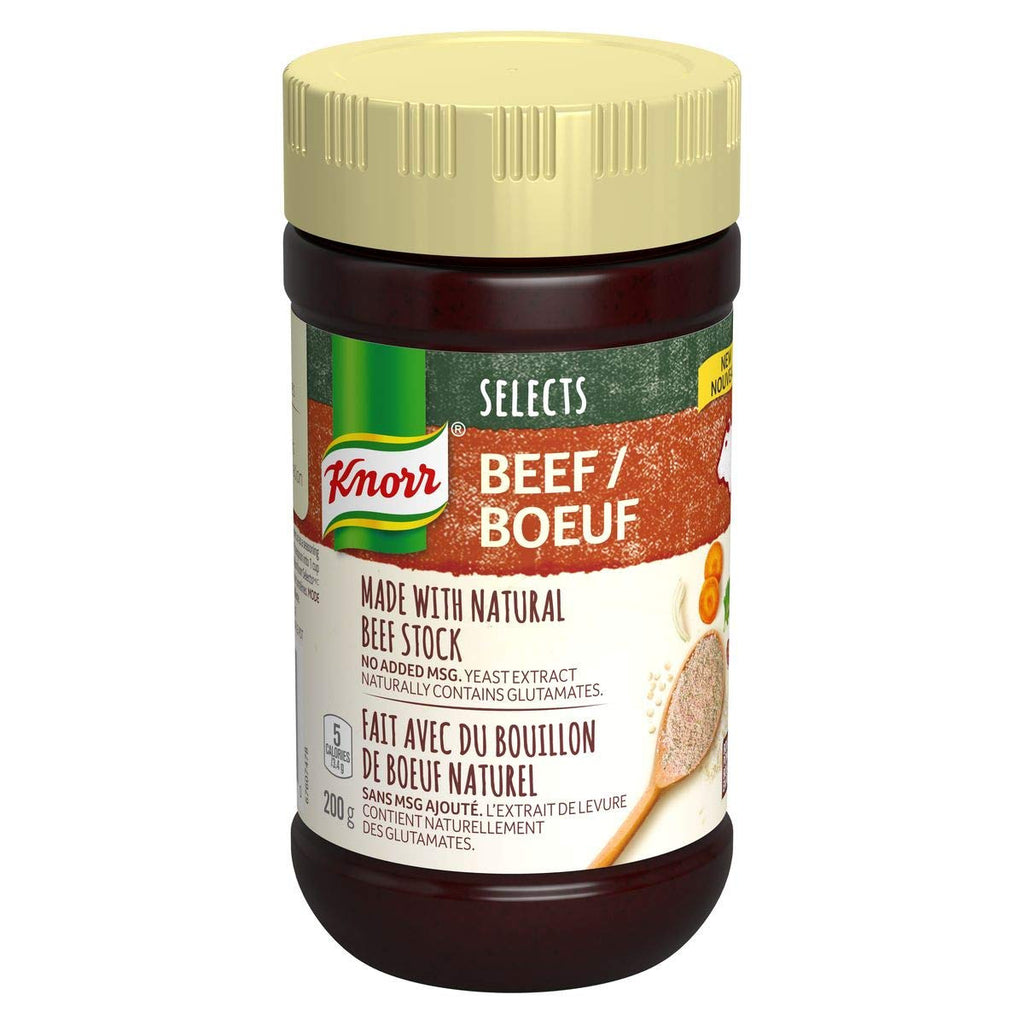 Knorr Selects Beef Bouillon Powder, 200g/7.1oz., {Imported from Canada}