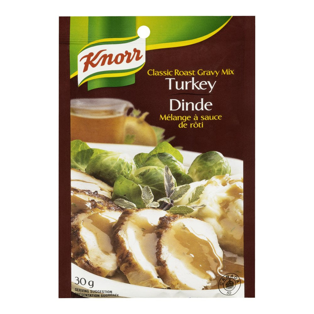 Knorr Classic Roast Gravy Mix, Turkey, 30g/1.1oz {Imported from Canada}