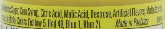 TOXIC WASTE Hazardously Sour Candy, 48g/1.7oz., Plastic Drums (12ct) {Imported from Canada}