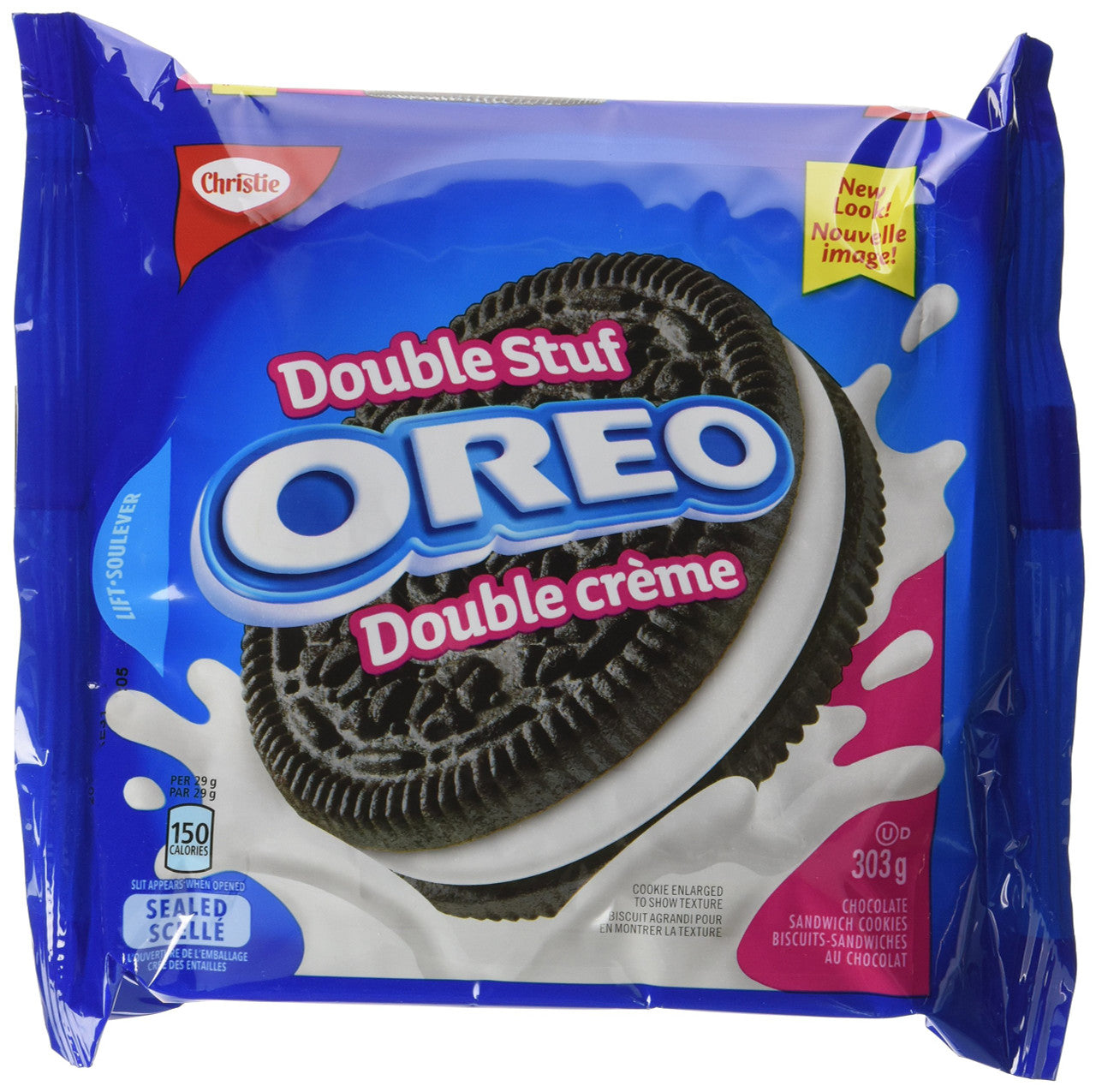 Oreo Double Stuff Sandwich Cookies, 303g/10.7oz (Imported from Canada)
