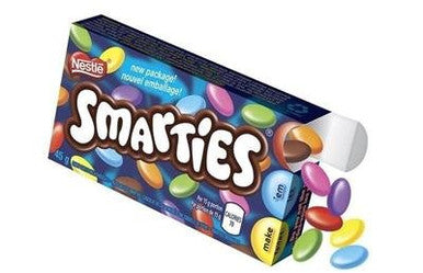 Nestle Smarties candy covered chocolates, (48pk) {Imported from Canada}