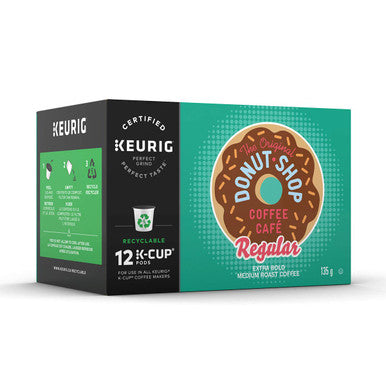 Donut Shop Keurig (12pk) Medium Roast Coffee K-Cup Pods {Imported from Canada}