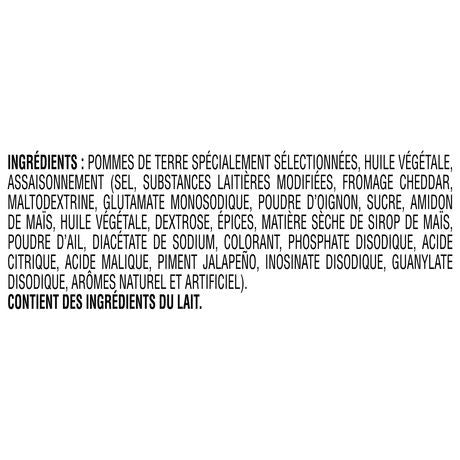 Ruffles Double Crunch Jalapeno Cheddar Potato Chips, 58g/2 oz., {Imported from Canada}