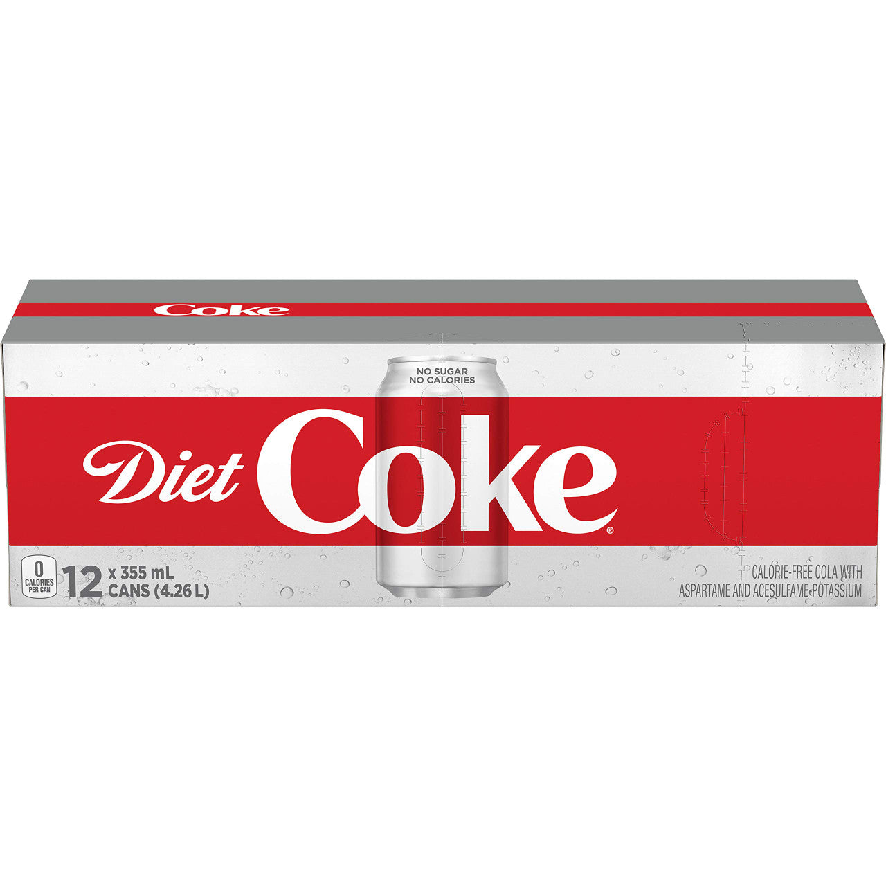 Diet Coke, 355ml/12 fl. oz.,, Pack of 12, {Imported from Canada}