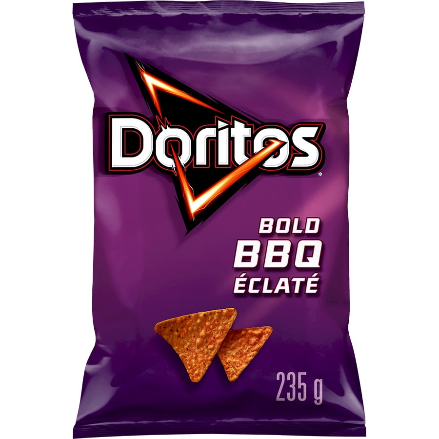 Doritos Bold BBQ Tortilla Chips, 235g/8.2 oz