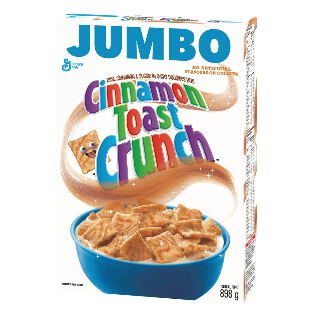 General Mills Cinnamon Toast Crunch Breakfast Cereal, 898g/31.7oz.(Imported from Canada)