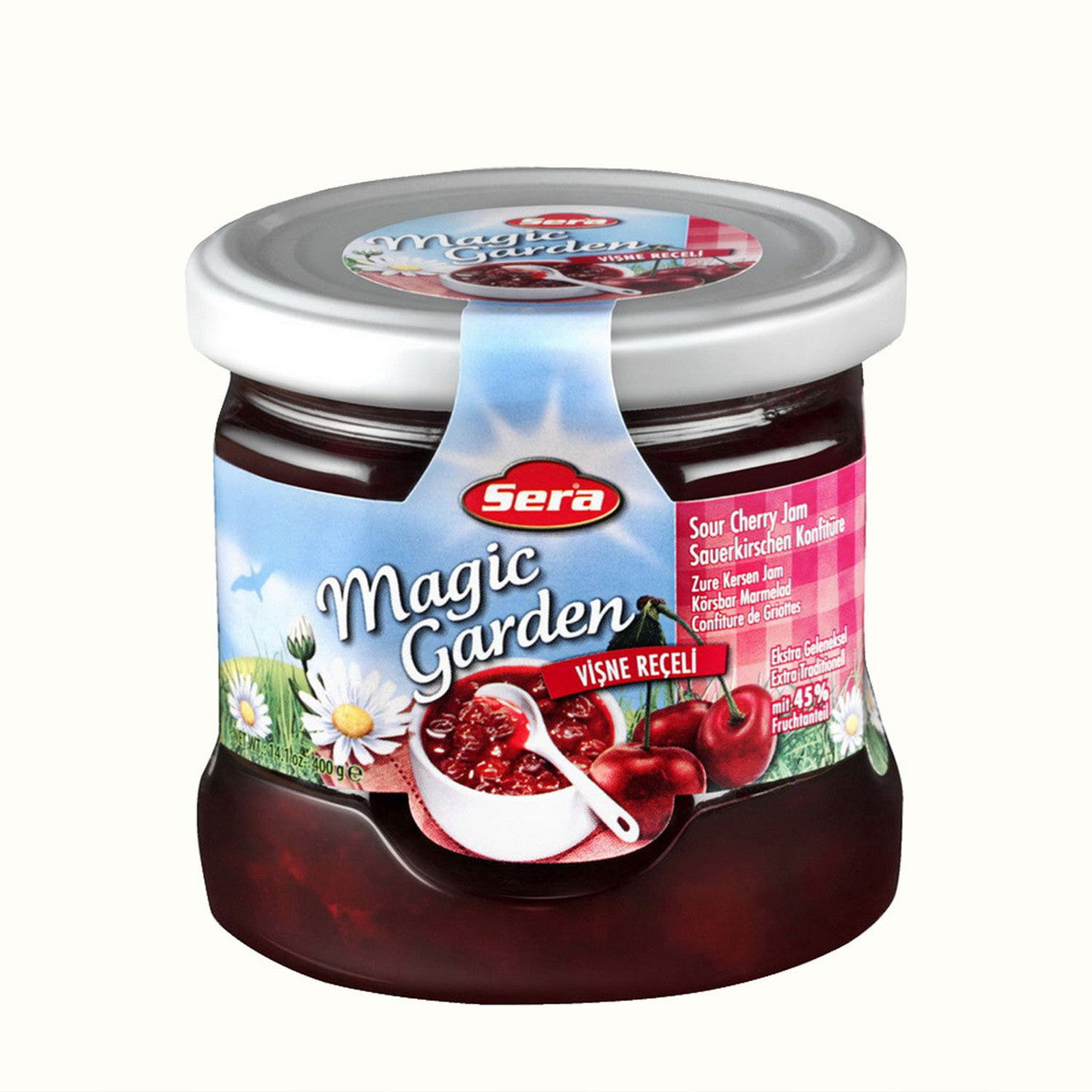 Sera Sour Cherry Jam 370g  {Imported from Canada}