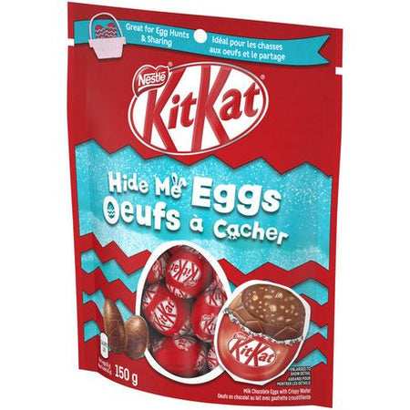 Nestle KitKat Easter Hide Me Chocolate Eggs 150g/5.3oz, (Imported from Canada)