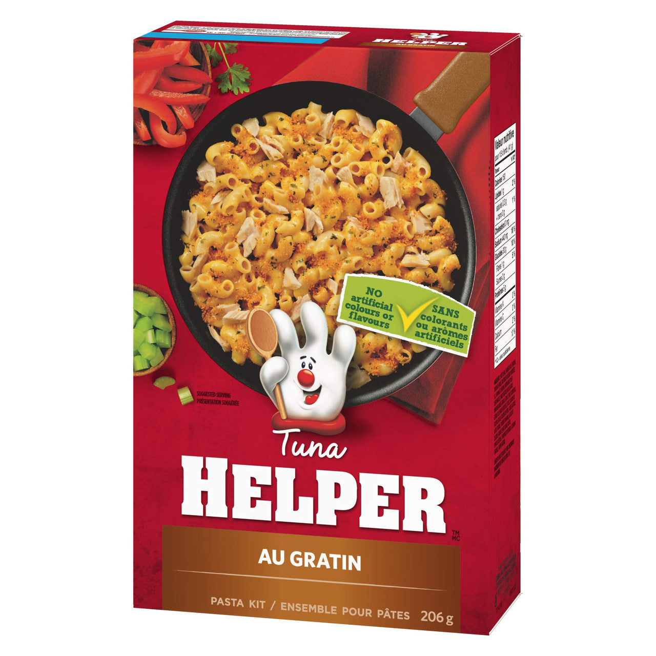 Hamburger Helper Au Gratin Tuna Helper, 206g/7.3 oz., {Imported from