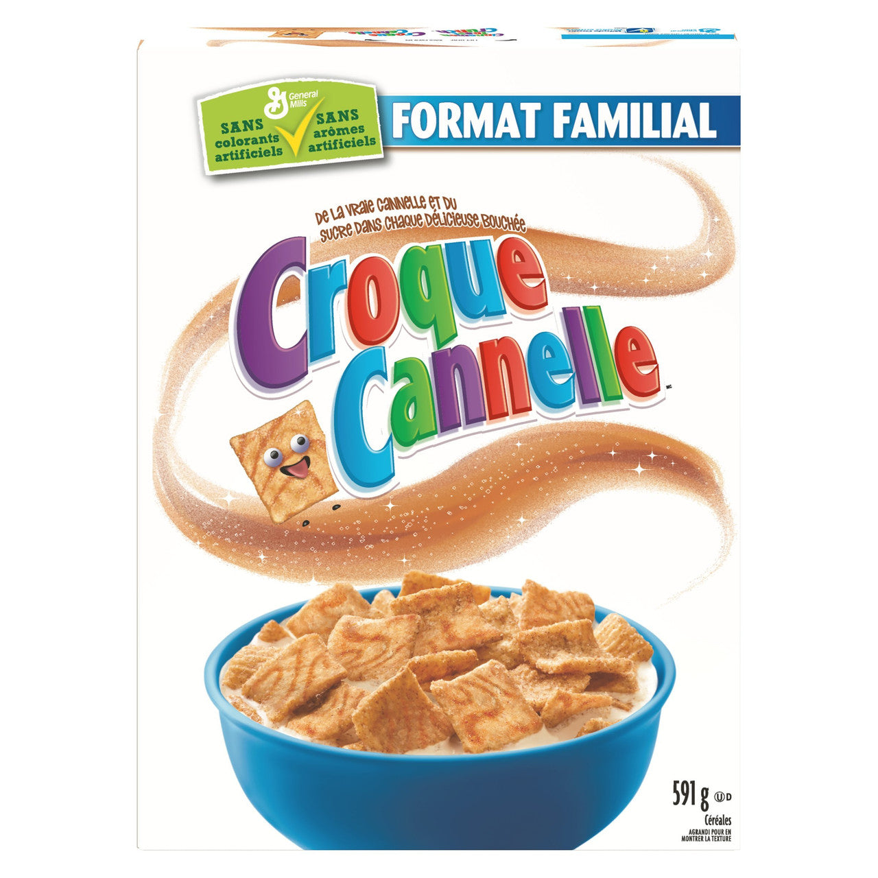 Cinnamon Toast Crunch Cereal, Family Size, 591g/20.8oz., {Imported from Canada}