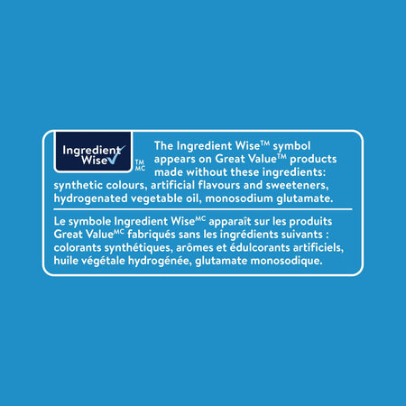 Ingredient Wise label on a blue background