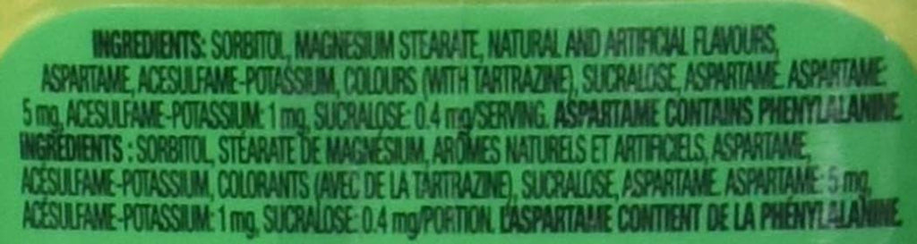 EXCEL Mini Mints Spearmint, 12 Count, 12.2g/0.4oz. per pack, {Imported from Canada}