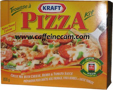 Kraft Pizza Kit, 850g/30oz.,  2 Kits = 4 Pizzas - {Imported from Canada}