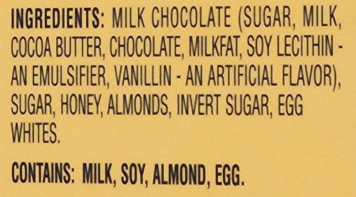 Toblerone Swiss Milk Chocolate with Honey and Almond Nougat, 100 gram/3.52 Ounce (Pack of 8)