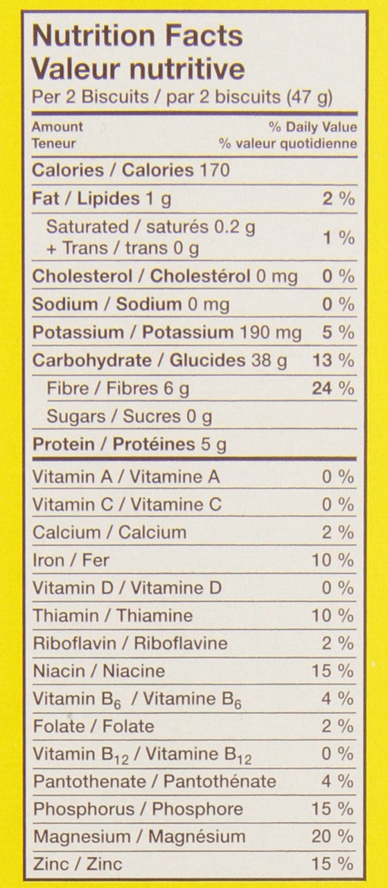 Post Shredded Wheat, Big Biscuit, 425g/15oz., {Imported from Canada}