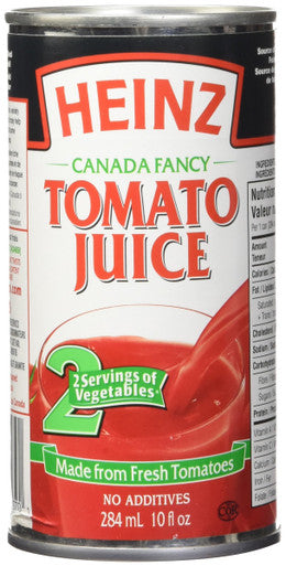 HEINZ Tomato Juice 284 ml 10 fl oz 12 Pack - {Imported from Canada}