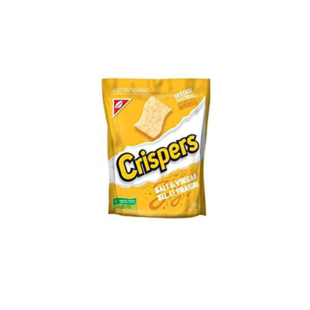 Christie Crispers Salt and Vinegar Crackers, 175g/6.2 oz., {Imported from Canada}