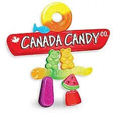 Canada Candy Co. Insane Sour Soothers Gummy Candy, (Peanut Free), 2kg/4.4lbs, (Imported from Canada)