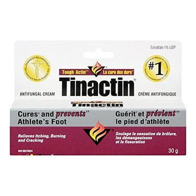 Tinactin Antifungal Cream, 30g/1.1 oz.,  {Imported from Canada}