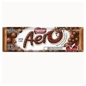 Nestle, Aero Chocolate Bar,  King Size 24pk (2.2oz per pack) {Imported from Canada}