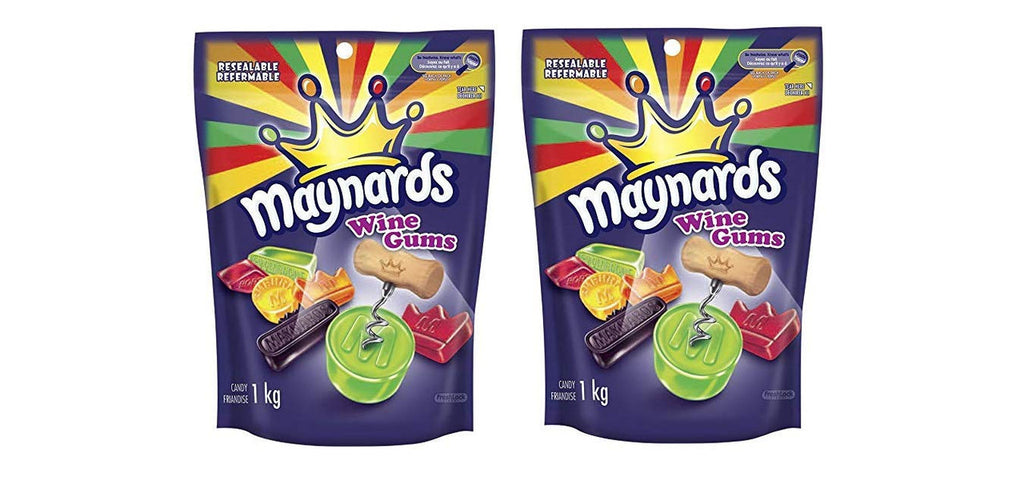 Maynards Wine Gums - 1kg /2.2lbs (2pk) {Imported From Canada}