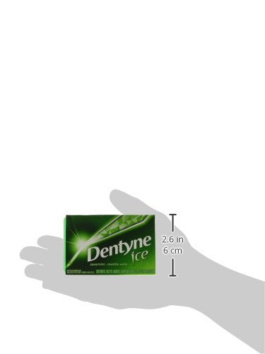 Dentyne Ice Bubble Gum, Spearmint, 12 Count {Imported from Canada}