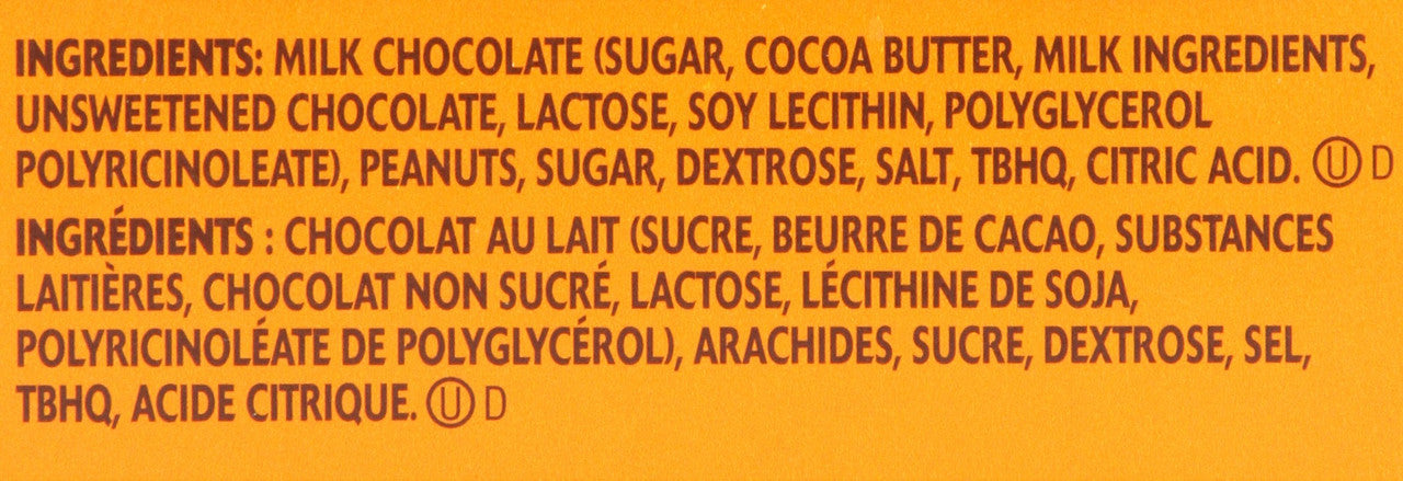 REESE Peanut Butter Cups, Chocolate Candy, 24ct, 62g/2.2oz., {Imported from Canada}