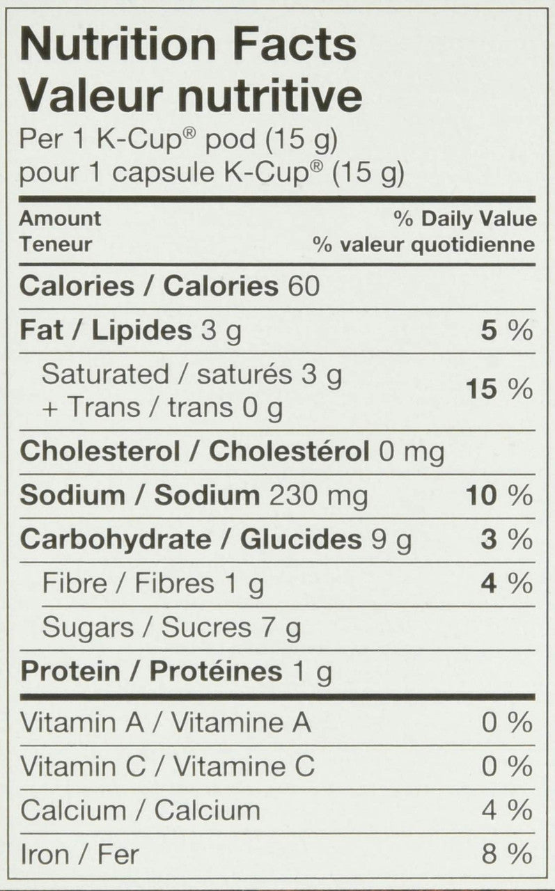 Laura Secord Mint Hot Chocolate Mix for Keurig K-cup, 12 pods, 180g {Imported from Canada}