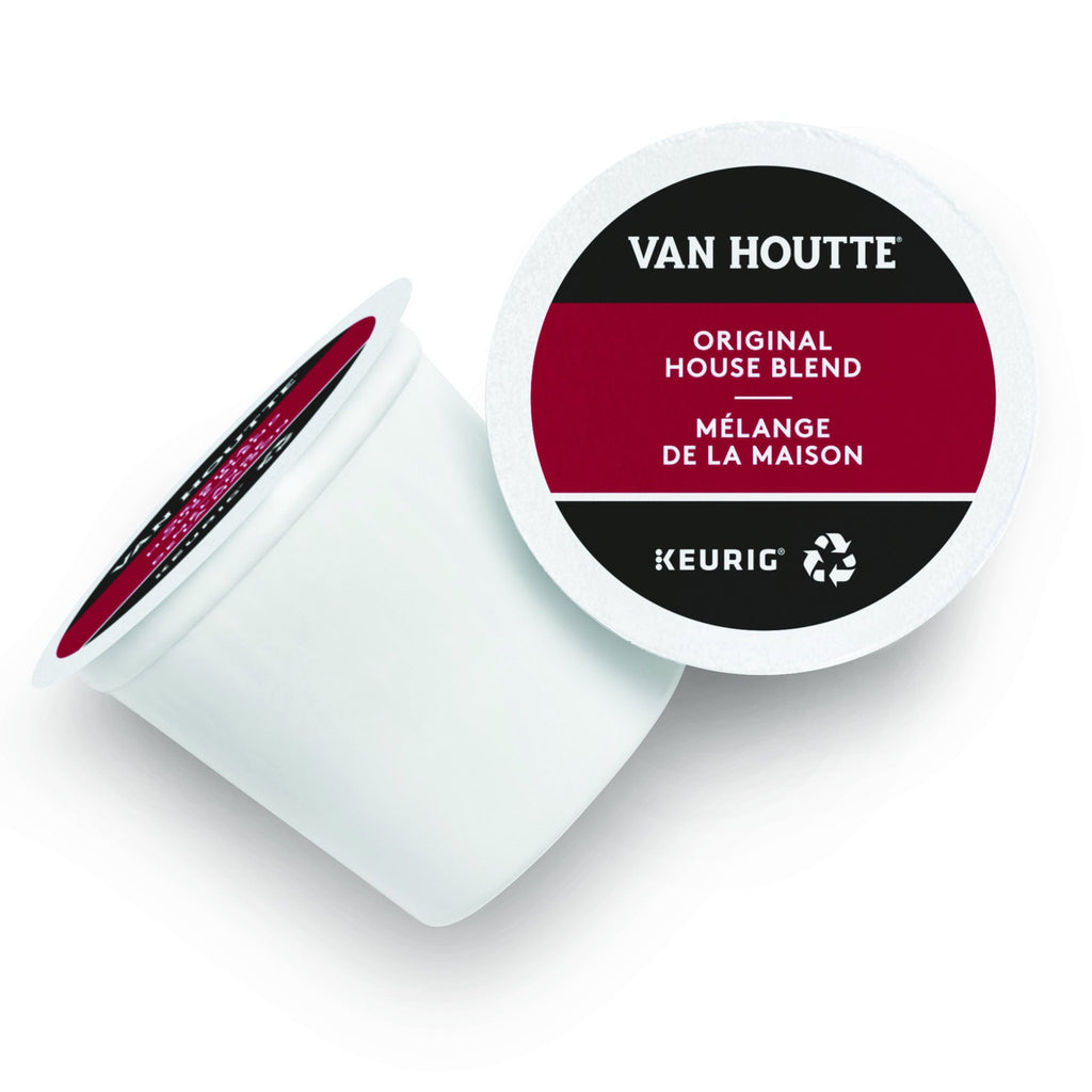 Van Houtte Original House Blend, Medium Roast,  30 K-Cups {Imported from Canada}