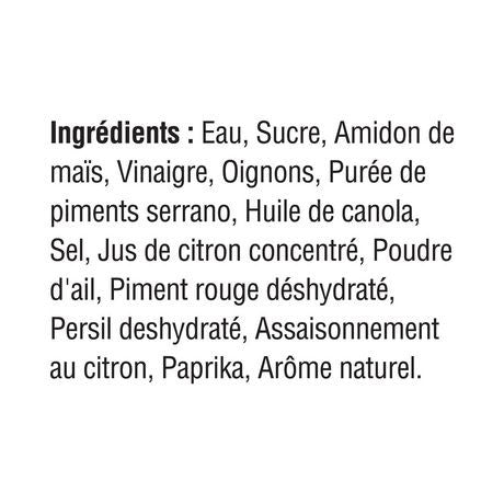 VH Lemon and Herb Peri Peri Sauce, 341ml/11.5 fl. oz., {Imported from Canada}