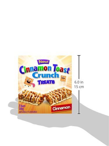 Cinnamon Toast Crunch Treats, 5ct, 120g/4.23oz  {Imported from Canada}