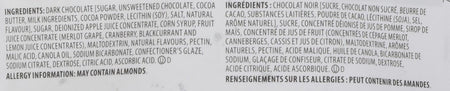 BROOKSIDE, Dark Chocolate, Merlot Grape & Black Currant, 210/7.4oz., {Imported from Canada}