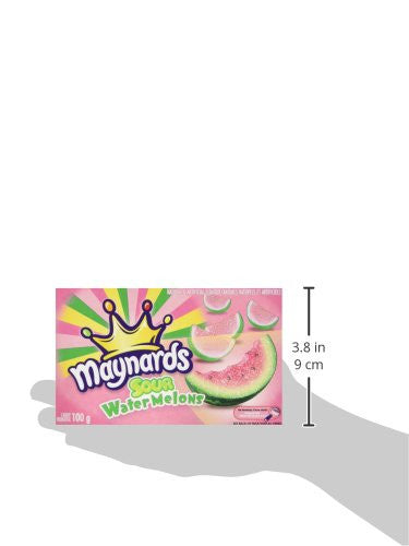 Maynards Sour WaterMelons Candy, (6pk) 100g/3.5oz., {Imported from Canada}