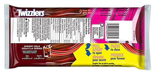 Twizzlers Pull 'N' Peel Cherry Cola Candy, 340g/12.0oz {Imported from Canada}