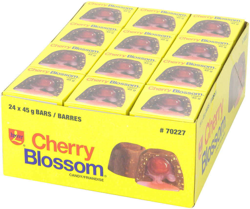 Hershey Lowney Cherry Blossom Candy- 24 pack x45g {Imported from Canada}