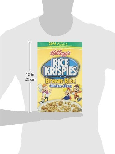 Kellogg's Rice Krispies Gluten Free Cereal 340g/11.99oz. (Imported from Canada)