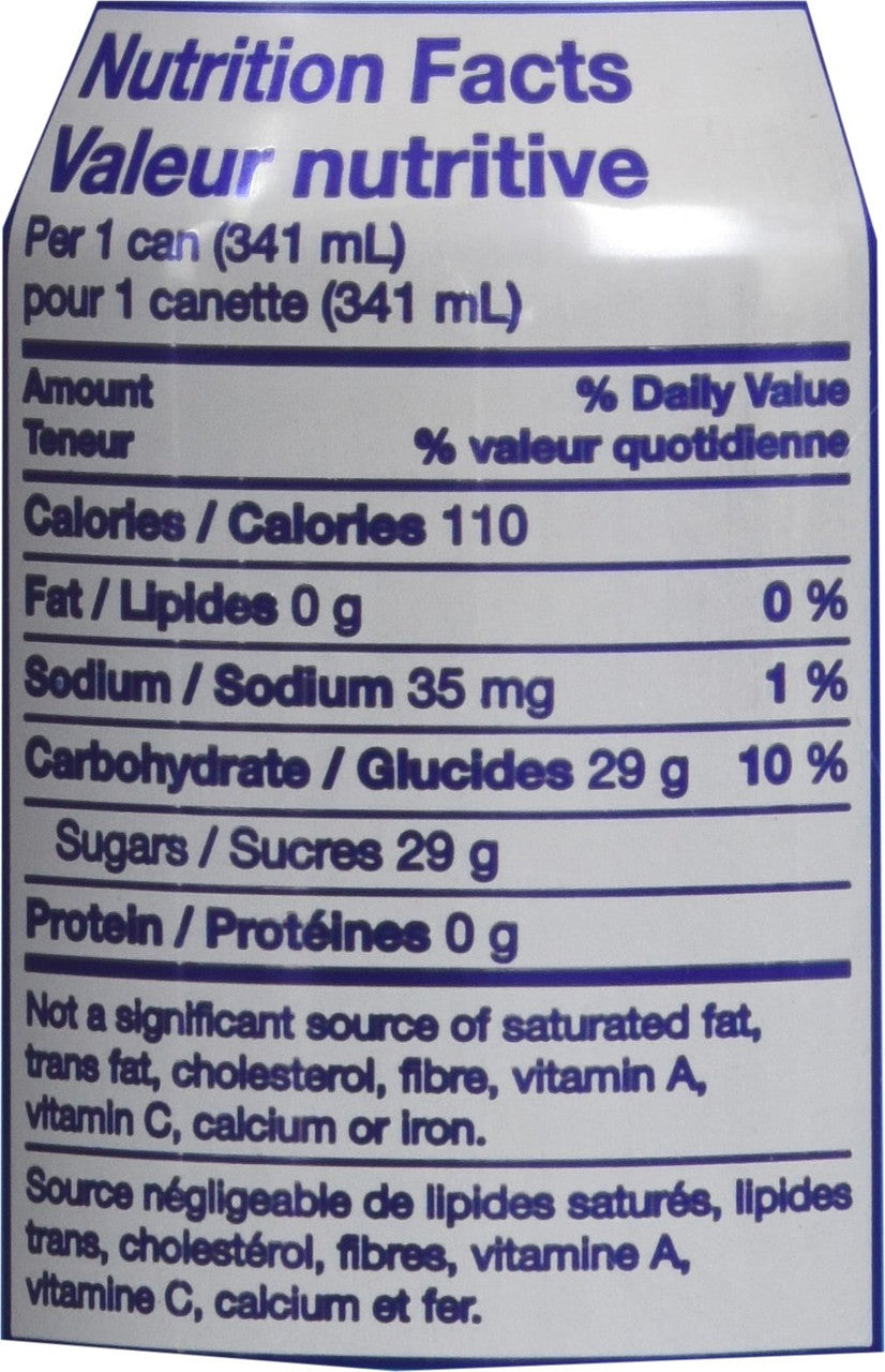 Nestea Lemon Soft Drinks, 341mL/11.5oz., cans, Pack of 12, {Imported from Canada}