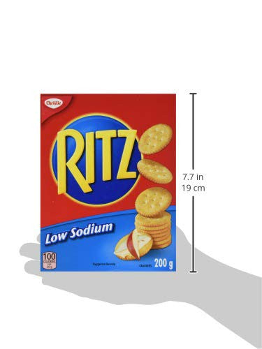 Ritz Low Sodium Crackers, 200g/7oz. (Imported from Canada)