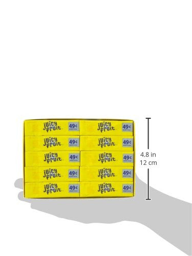 Juicy Fruit Chewing Gum with Sugar, The Original, 20ct {Imported from Canada}