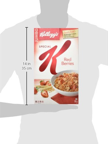 Kellogg's, Special K, Red Berries Cereal, Jumbo, 700g/24.7oz., {Imported from Canada}