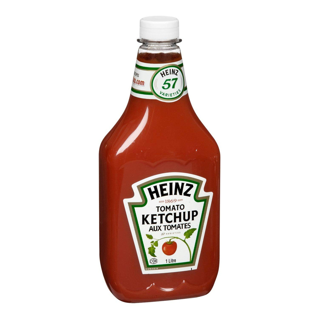HEINZ Squeeze Ketchup Bottle, 1L/33.81 oz., {Imported from Canada}