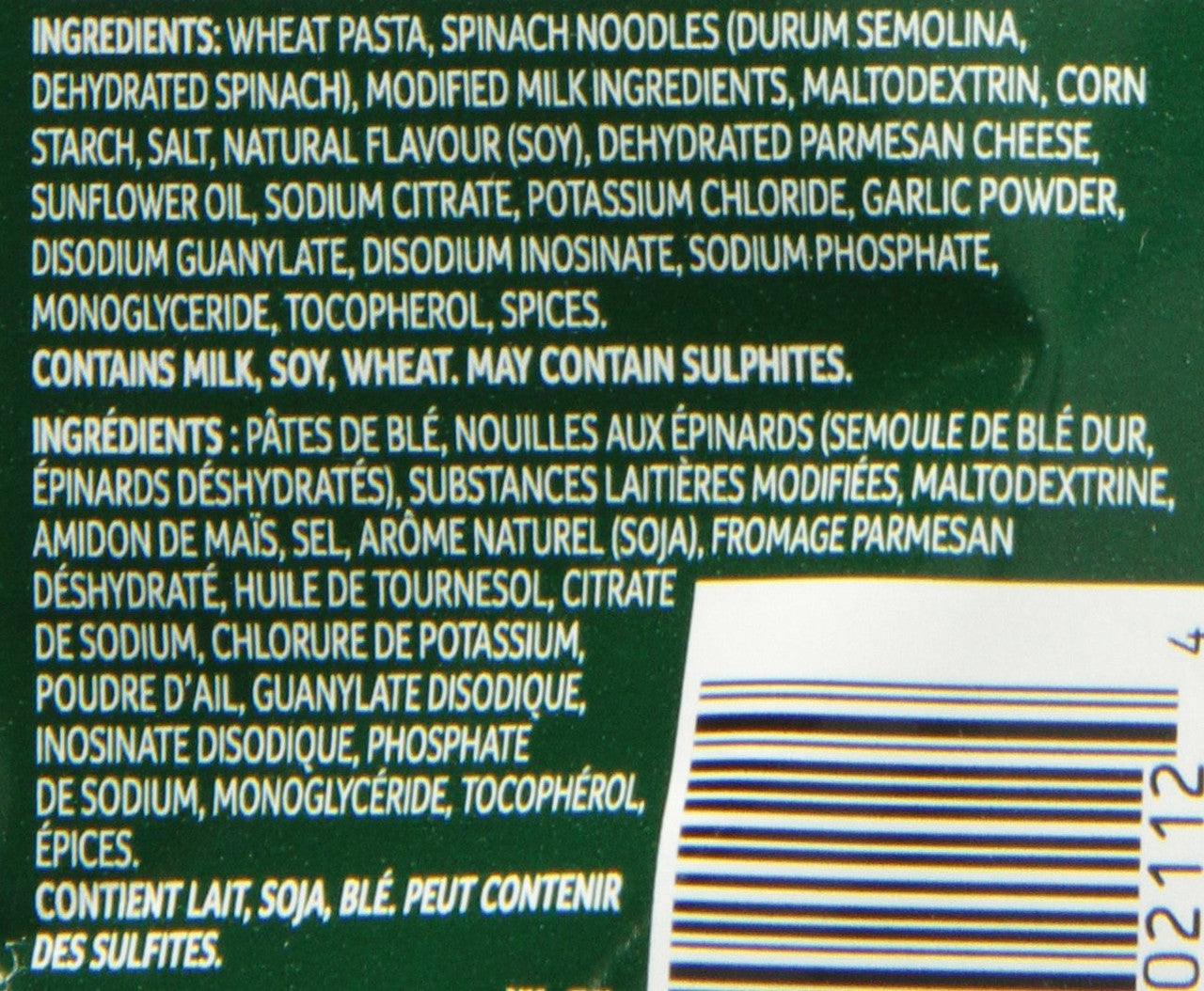 Knorr Sidekicks Pasta Fettucine Alfredo Side Dishes 133 Grams, 8ct Imported from Canada