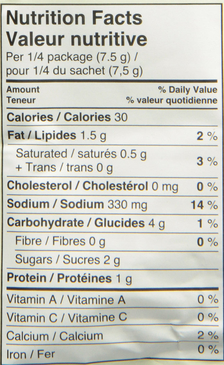 McCormick International Alfredo Sauce Mix, 30g/1.1oz., {Imported from Canada}