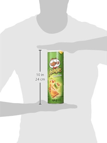 Pringles Jalapeno Chips, 156g/5.5oz., {Imported from Canada}