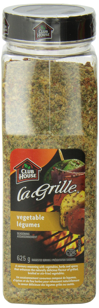 Club House La Grille Vegetable Seasoning,625g/22.04oz{Imported from Canada}