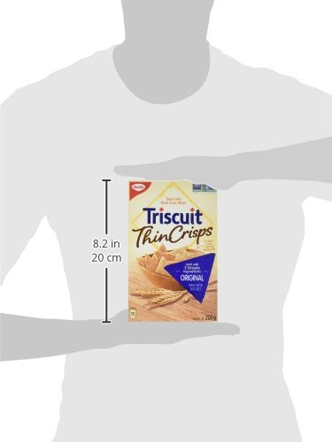 Triscuit Thin Crisps Crackers, Original, 200g/7.1 oz., {Imported from Canada}